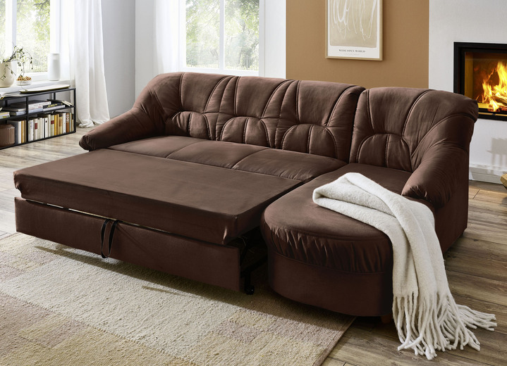 Polstermöbel - Polstermöbel in verschiedenen Bezugsvarianten, in Farbe BORDEAUX, in Ausführung Hocker Ansicht 10