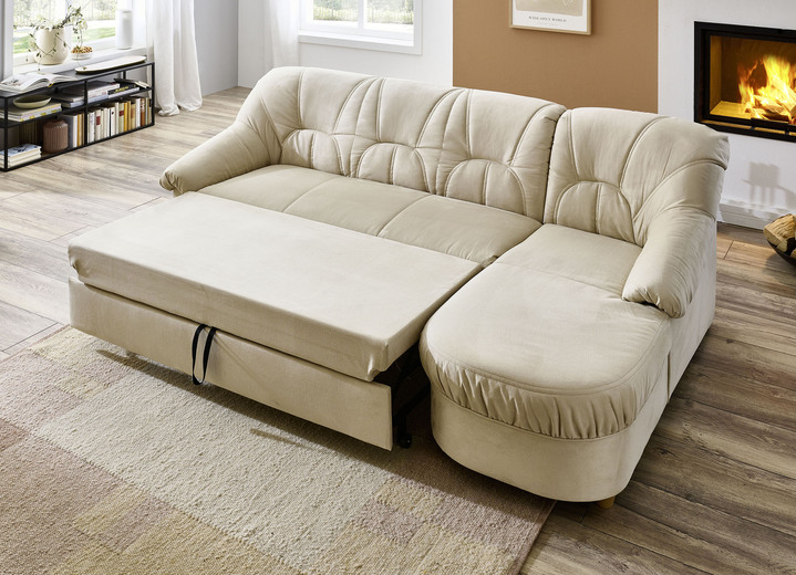 Polstermöbel - Polstermöbel in verschiedenen Bezugsvarianten, in Farbe BORDEAUX, in Ausführung Hocker Ansicht 26