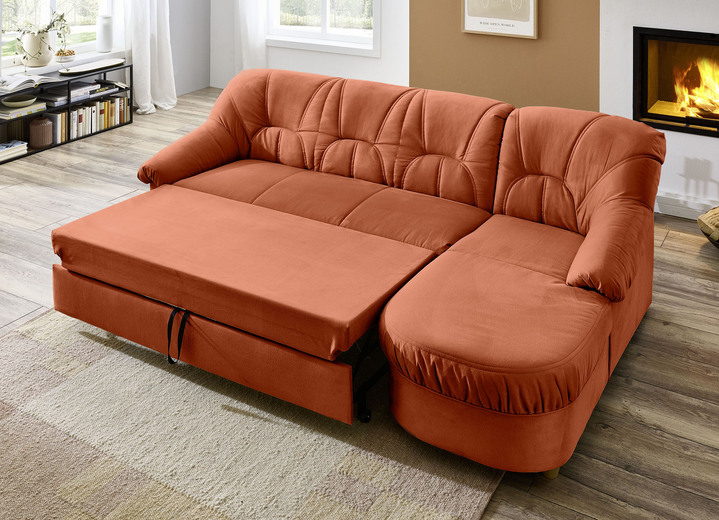 Polstermöbel - Polstermöbel in verschiedenen Bezugsvarianten, in Farbe BORDEAUX, in Ausführung Hocker Ansicht 18