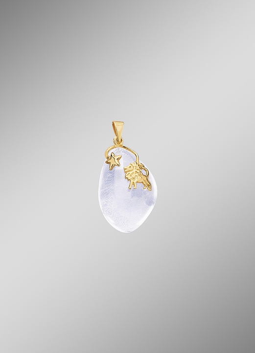 mit Edelsteinen - Sternzeichen-Anhänger mit echten Monats-Edelsteinen, in Farbe  Ansicht 7