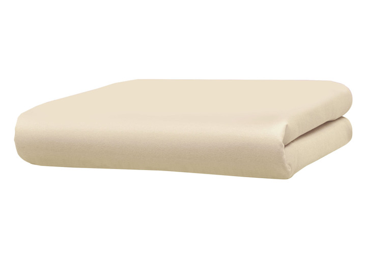 Bettwäschegarnituren - Satin Bettwäsche-Programm von Mesana, in Größe 110(40/80cm + 135/200 cm) bis 133 (Spannbetttuch, 90-100/200 cm), in Farbe WEISS Ansicht 15