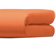 Spannbetttücher - Strapazierfähiges Multi-Stretch-Jersey-Spannbetttuch, in Größe 133 (1 Spannbetttuch, 90–100/200 cm) bis 138 (1 Spannbetttuch, 180–200/200 cm), in Farbe SAND – Farbe ORANGE – Ansicht 1