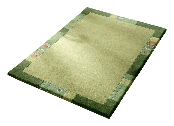 Klassisch - Handgetuftete Brücken, Teppiche und Bettumrandung Ansicht 3 Klassisch - Handgetuftete Brücken, Teppiche und Bettumrandung, in Größe 011 (Brücke,  60x 90 cm) bis 325 (Bettumrandung, 3-tlg.), in Farbe TERRA Ansicht 3