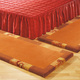 Klassisch - Handgetuftete Brücken, Teppiche und Bettumrandung – Farbe TERRA – Ansicht 3 Klassisch - Handgetuftete Brücken, Teppiche und Bettumrandung, in Größe 011 (Brücke,  60x 90 cm) bis 325 (Bettumrandung, 3-tlg.), in Farbe BLAU – Farbe TERRA – Ansicht 3