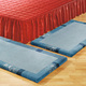 Klassisch - Handgetuftete Brücken, Teppiche und Bettumrandung – Farbe BLAU – Ansicht 3 Klassisch - Handgetuftete Brücken, Teppiche und Bettumrandung, in Größe 011 (Brücke,  60x 90 cm) bis 325 (Bettumrandung, 3-tlg.), in Farbe BLAU – Farbe BLAU – Ansicht 3