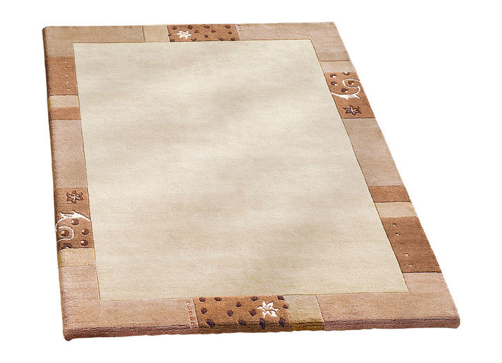 Klassisch - Handgetuftete Brücken, Teppiche und Bettumrandung Ansicht 18 Klassisch - Handgetuftete Brücken, Teppiche und Bettumrandung, in Größe 011 (Brücke,  60x 90 cm) bis 325 (Bettumrandung, 3-tlg.), in Farbe TERRA Ansicht 18