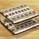 Wohnaccessoires - Licardo-Stuhlkissen, 2er-Set, aus reiner Schurwolle – Farbe GEMUSTERT Wohnaccessoires - Licardo-Stuhlkissen, 2er-Set, aus reiner Schurwolle, in Farbe SILBER