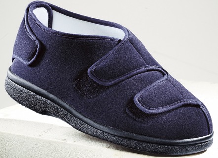 Komfortschuhe - Spezialschuh SaniSoft D, in Größe 038 bis 046, in Farbe MARINE – Farbe MARINE – Ansicht 