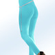 Leggings - Tragangenehme Leggings in 17 Farben – Farbe TÜRKIS Leggings - Tragangenehme Leggings in 17 Farben, in Größe 034 bis 054, in Farbe TÜRKIS
