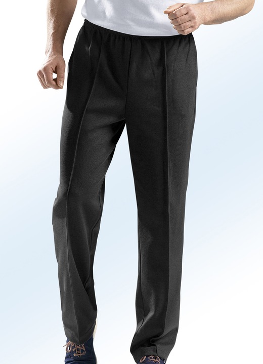 Sport- & Freizeitmode - Freizeithose in 5 Farben Sport- & Freizeitmode - Freizeithose in 5 Farben, in Größe 023 bis 062, in Farbe SCHWARZ