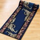 Läufer & Stufenmatten - Klassischer Läufer in Wunschlänge, in Größe 101 (Läufer, 60 cm breit) bis 106 (Läufer, 100 cm breit), in Farbe BLAU