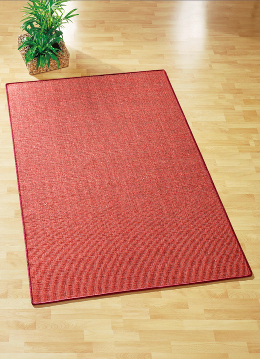 Klassisch - Brücken und Teppiche aus Sisal – die reine Natur, in Größe 113 (Brücke, 65x140 cm) bis 313 (Teppich, ø 250 cm), in Farbe BLAU Ansicht 6