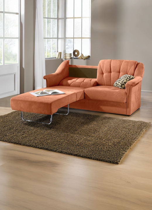 Schlafsofas - Verwandlungssofa mit hochwertiger Polsterung, in Farbe CREME Ansicht 7