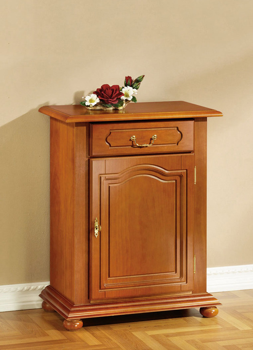 Sideboards & Kommoden - Kommode mit Echtholzfurnier, in Farbe KIRSCHBAUM, in Ausführung Kommode, 1-türig Ansicht 1