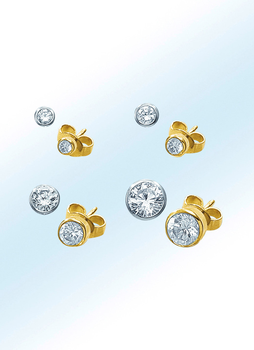 Single Ohrstecker Mit Brillant Herrenschmuck Echt Gold Brigitte Hachenburg