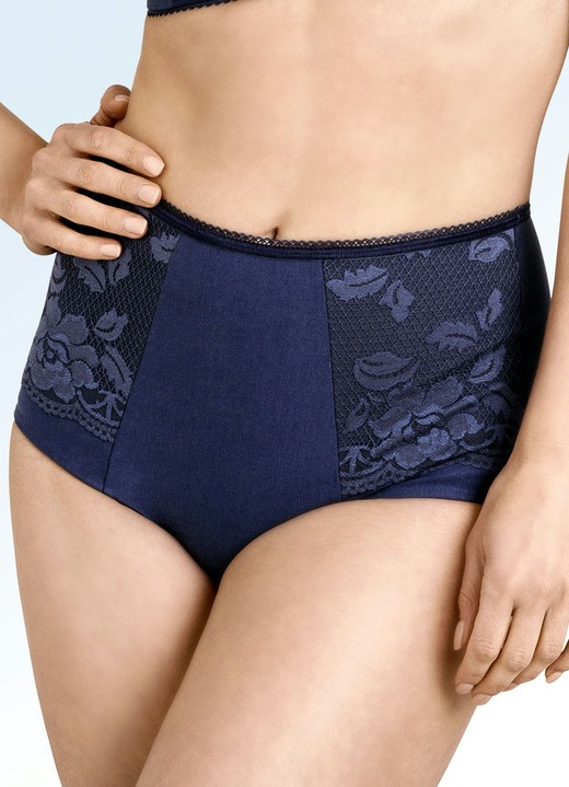Slips - Miss Mary Miederhose mit Elastikspitze Ansicht 5 Slips - Miss Mary Miederhose mit Elastikspitze, in Größe 038 bis 054, in Farbe WEISS Ansicht 5