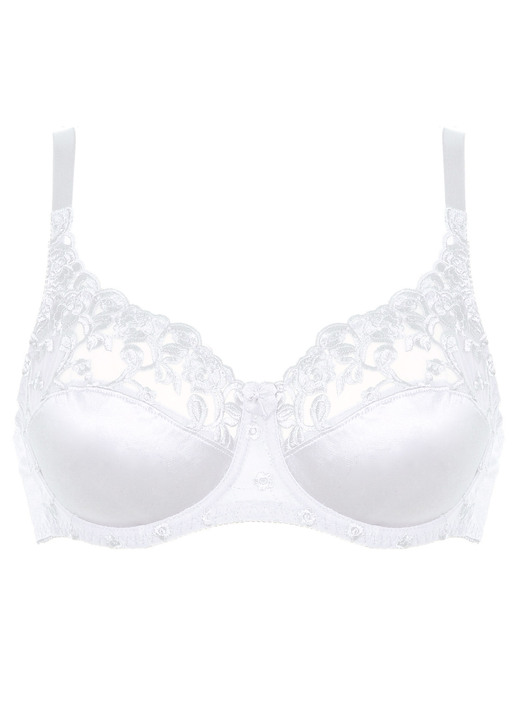 BHs - Naturana Zweierpack Bügel-BH mit Tüllstickerei im Vorderteil Ansicht 2 BHs - Naturana Zweierpack Bügel-BH mit Tüllstickerei im Vorderteil, in Größe 075 bis 105, in Cup B, in Farbe 2X WEISS Ansicht 2