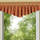Klassisch - Querbehang mit Schlaufen und Universalschienenband – Farbe TERRA Klassisch - Querbehang mit Schlaufen und Universalschienenband, in Größe 751 (H40xB150 cm) bis 759 (H40xB350 cm), in Farbe TERRA