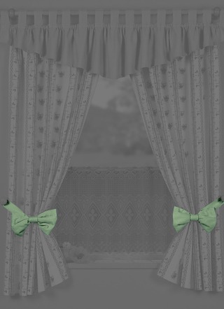 Dekorative Schleifen-Raffhalter, 2er-Pack