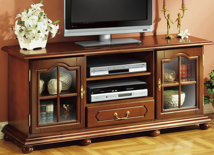 Hifi- &  TV-Möbel - TV-Longboard, in Farbe NUSSBAUM Ansicht 1