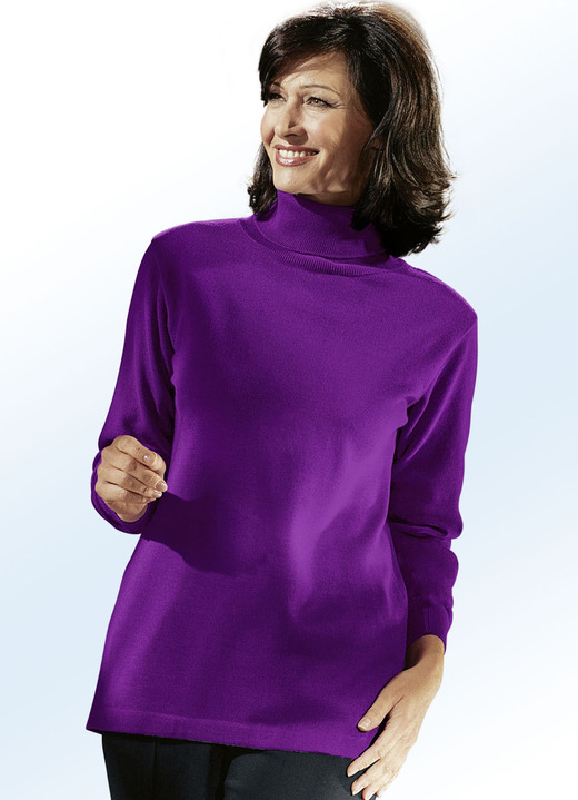 Pullover - Kombifreundlicher Pullover Pullover - Kombifreundlicher Pullover, in Größe 038 bis 060, in Farbe LILA