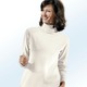 Pullover - Kombifreundlicher Pullover – Farbe WOLLWEISS Pullover - Kombifreundlicher Pullover, in Größe 038 bis 060, in Farbe MESSING