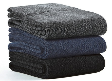 Strümpfe - 6 Paar Wohlfühl-Socken – Farbe SCHWARZ – Ansicht  Strümpfe - 6 Paar Wohlfühl-Socken, in Größe 1 (35-38) bis 4 (47-49), in Farbe SCHWARZ, in Ausführung Herren – Farbe SCHWARZ – Ansicht