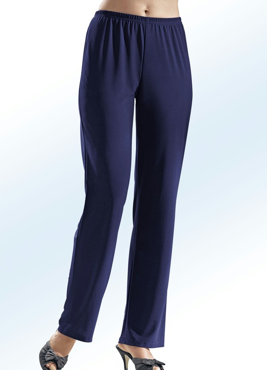 Freizeithosen - KLAUS MODELLE  Hose mit Dehnbund Ansicht 3 Freizeithosen - KLAUS MODELLE  Hose mit Dehnbund, in Größe 018 bis 056, in Farbe ANTHRAZIT Ansicht 3