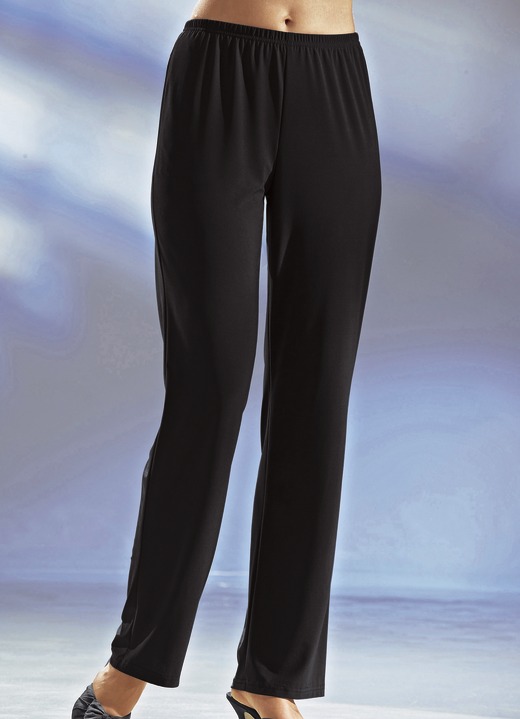 Freizeithosen - KLAUS MODELLE  Hose mit Dehnbund Ansicht 2 Freizeithosen - KLAUS MODELLE  Hose mit Dehnbund, in Größe 018 bis 056, in Farbe ANTHRAZIT Ansicht 2