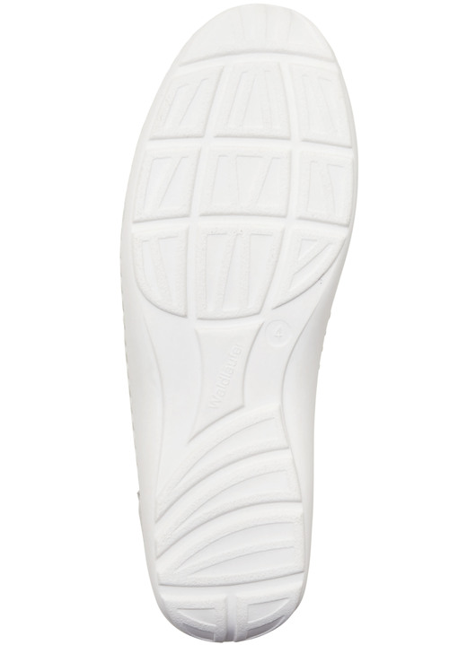 Komfortschuhe - Waldläufer, bequeme Damen-Slipper, Weite H, mit herausnehmbarem Fußbett, in Größe 3 1/2 bis 8, in Farbe BRAUN-SCHWARZ Ansicht 11