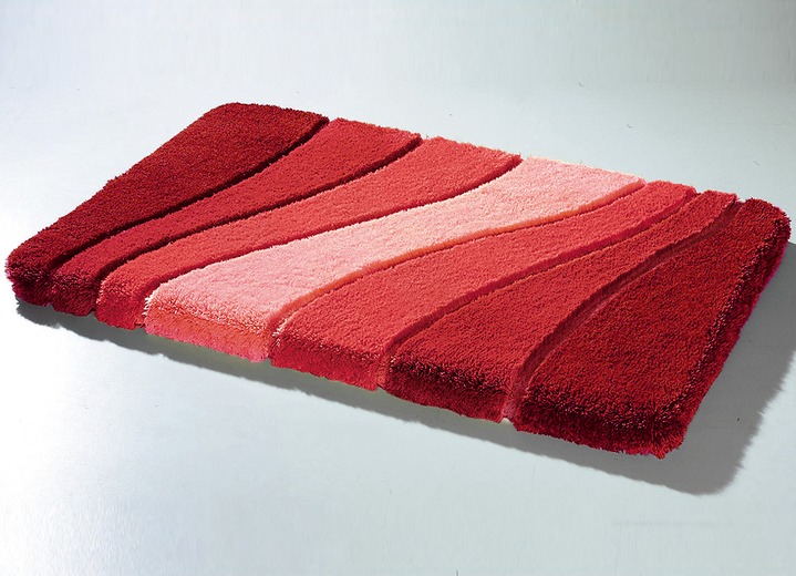 Heimtextilien - Barfußweiche Badgarnitur aus dem Traditionshaus Meusch, in Größe 100 (Vorleger, 55/65 cm) bis 112 (WC-Deckelbezug mit Kordel), in Farbe KARIBIKGRÜN Ansicht 9