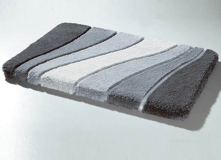 Badgarnituren - Barfußweiche Badgarnitur aus dem Traditionshaus Meusch, in Größe 100 (Vorleger, 55/65 cm) bis 112 (WC-Deckelbezug mit Kordel), in Farbe TAUPE Ansicht 11