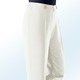 Hosen - Hose mit weiterem Bundumfang in 9 Farben – Farbe ECRU Hosen - Hose mit weiterem Bundumfang in 9 Farben, in Größe 019 bis 245, in Farbe ECRU