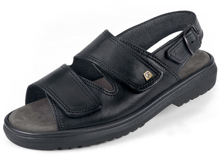Bequeme Herren-Sandalen, Weite K, mit herausnehmbarem Fußbett