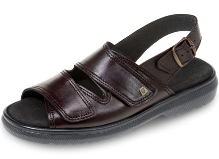 Bequeme Herren-Sandalen, Weite K, mit herausnehmbarem Fußbett