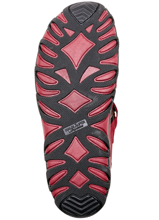 Komfortschuhe - Waldläufer, sportliche Damen-Sandalen, Weite H, mit herausnehmbarem Fußbett, in Größe 3 1/2 bis 8, in Farbe EISGRAU-GRAFIT Ansicht 5