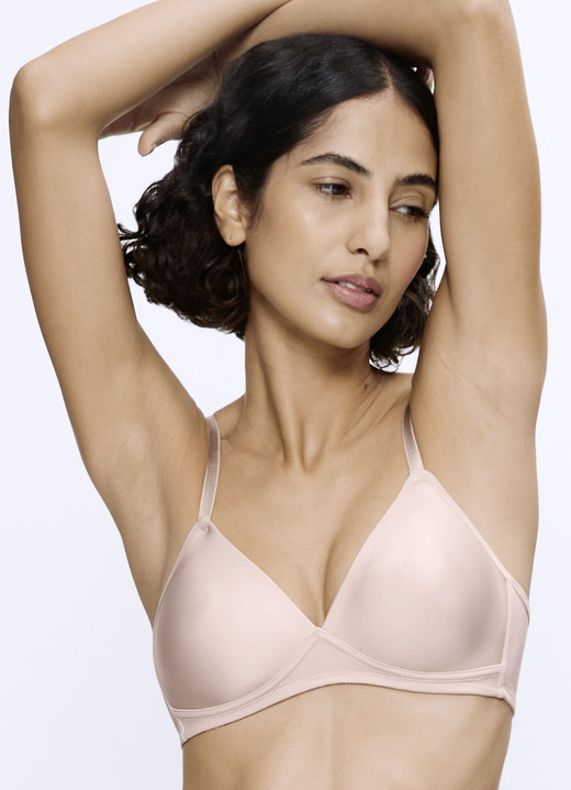 Soft-BH - Triumph-Soft-Sensation BH mit Spacer-Cups, in Größe 070 bis 090, in Cup A, in Farbe WEISS Ansicht 6