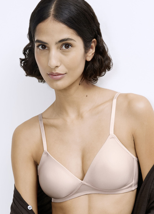 Soft-BH - Triumph-Soft-Sensation BH mit Spacer-Cups, in Größe 070 bis 090, in Cup A, in Farbe WEISS Ansicht 7