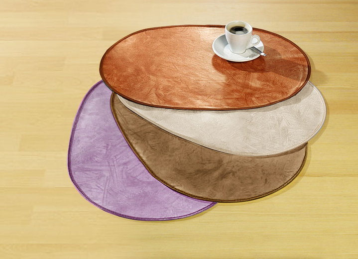 Tischdecken - Klassisch marmorierte Wachstuch-Tischdecke Ansicht 5 Tischdecken - Klassisch marmorierte Wachstuch-Tischdecke, in Größe 108 (Tischdecke, 80/ 80 cm) bis 220 (Tischdecke, oval, 155/220 cm), in Farbe BLAU Ansicht 5