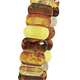 Damen-Modeschmuck - Armband, echte bunte Naturbernsteine, in Farbe  – Ansicht 2