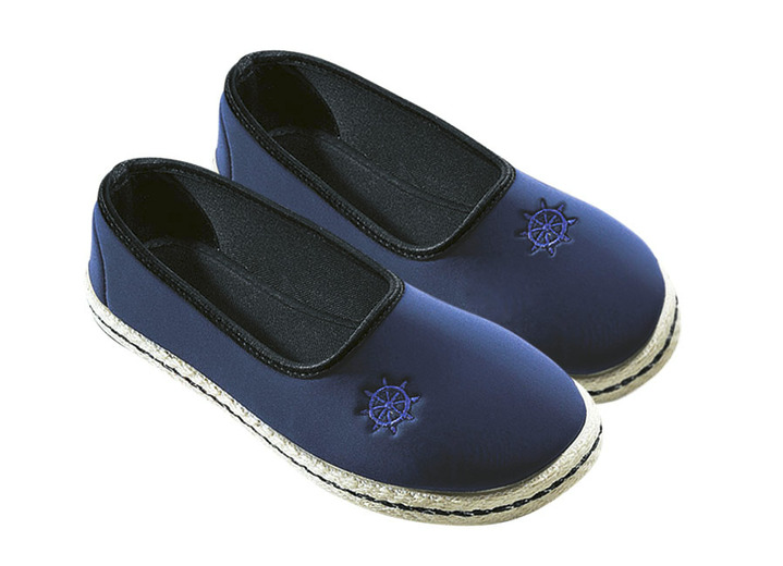 Pumps & Ballerina - Bequeme und trendige Stretch-Ballerina, in Größe 037 bis 042, in Farbe SCHWARZ Ansicht 2