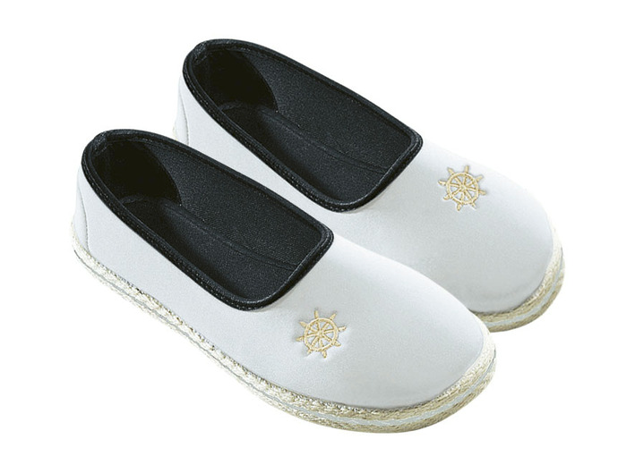 Pumps & Ballerina - Bequeme und trendige Stretch-Ballerina, in Größe 037 bis 042, in Farbe SCHWARZ Ansicht 3