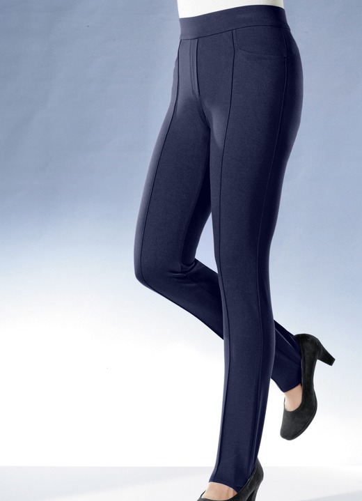 Klaus Modelle - Steghose, in Größe 018 bis 054, in Farbe ANTHRAZIT MEL. Ansicht 5