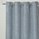 Klassisch - Fensterdekoration aus schwerer Thermo-Chenille-Qualität – Farbe SILBER – Ansicht 5 Klassisch - Fensterdekoration aus schwerer Thermo-Chenille-Qualität, in Größe 364 (H150xB135 cm) bis 464 (H245xB270 cm), in Farbe TERRA, in Ausführung mit Universalschienenband – Farbe SILBER – Ansicht 5