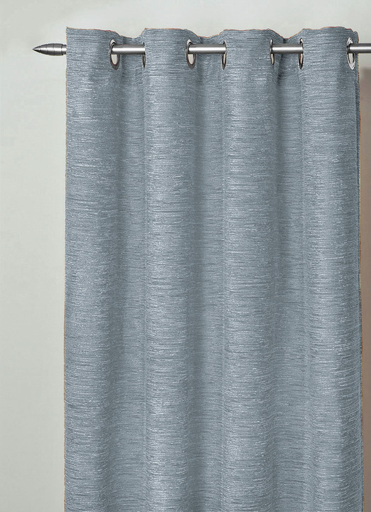 Klassisch - Fensterdekoration aus schwerer Thermo-Chenille-Qualität Ansicht 24 Klassisch - Fensterdekoration aus schwerer Thermo-Chenille-Qualität, in Größe 364 (H150xB135 cm) bis 464 (H245xB270 cm), in Farbe CREME, in Ausführung mit Universalschienenband Ansicht 24