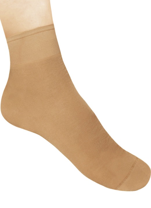 Strümpfe - Diabetiker-Socken und Kniestrümpfe, in Farbe HAUTFARBEN, in Ausführung Socken Ansicht 1