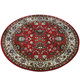Klassisch - Brücken, Teppiche und Bettumrandungen – Farbe ROT Klassisch - Brücken, Teppiche und Bettumrandungen, in Größe 111 (Brücke, 60x110 cm) bis 323 (Teppich oval, 190x280 cm), in Farbe CREME
