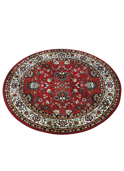 Klassisch - Brücken, Teppiche und Bettumrandungen, in Größe 111 (Brücke, 60x110 cm) bis 323 (Teppich oval, 190x280 cm), in Farbe ROT Ansicht 1