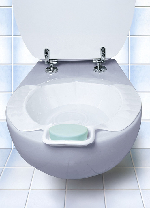 Hilfsmittel - Bidet-Einsatz, in Farbe  Ansicht 1