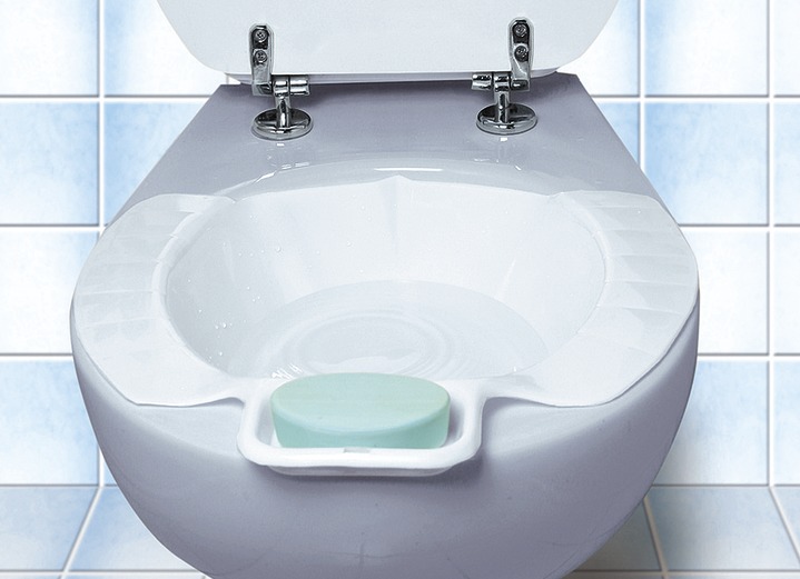 Hilfsmittel - Bidet-Einsatz, in Farbe